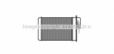 AVA QUALITY COOLING st6010 -  Теплообменник, отопление салона